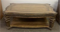 Solid Wood Hooker Brand Coffee Table