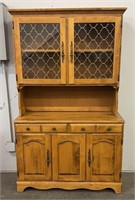 Beautiful Smaller Hutch / Coffee Cabinet