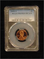 1999 s Graded Lincoln Penny