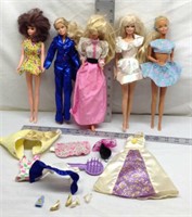 C2) BARBIE & FRIENDS, INCLUDED ARE DATES FROM 1965