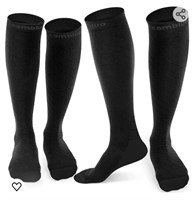 New, CAMBIVO 2 Pairs Compression Socks for Women