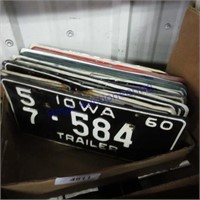 Licence plates for '60-'67