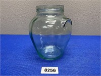 Glass Jar 8" with Handles, 12" Tall