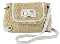 Burberry Straw Shoulder Bag