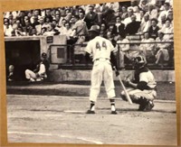 Young Hank Aaron At Bat Photo