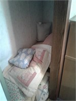 ALL THE PILLOWS IN CLOSET