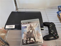 PLAYSTATION 3 CONSOLE AND GAME