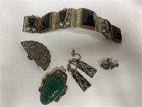 Old Mexican jewelry from 1950s