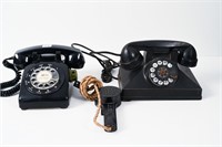 2 NORTHERN ELECTRIC ROTARY DIAL TELEPHONES