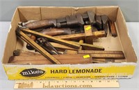 Antique Tools Carpenters Plumbers Lot