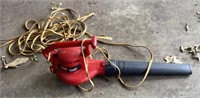 Toro electric leaf blower with extension cord