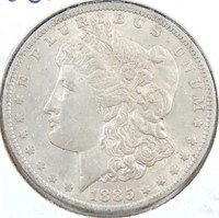1885-O MORGAN SILVER DOLLAR $1.00