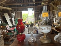 3 Oil Lamps