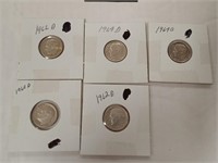 Five dimes 1960s