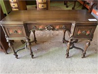 3 Drawer Antique Desk by Widdicomb Furniture Co.