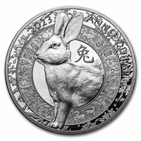 2023 France Silver €10 Year Of The Rabbit Proof