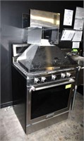 KitchenAid Oven w/Vent Hood, Gas