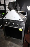 KitchenAid Oven w/Vent Hood, Gas