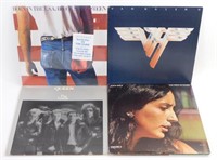 4 Vintage Albums - Bruce Springsteen, Van Halen,