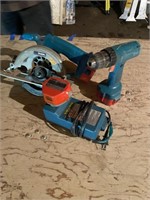 Bosch12V Drill & Makita Skill Saw