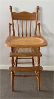 Vintage Childs Pressback High Chair
