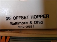 36' Offset Hopper HO B&O