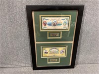 Framed Hawaiian Money