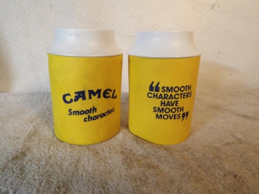 2 Vintage Camel Koozies