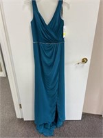 Bridesmaid Dress - Teal. SIZE 8