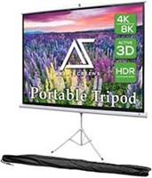 Akia Screens 100 Inch Projector Screen With Stand