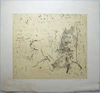 ABSTRACT ETCHING SIGNED