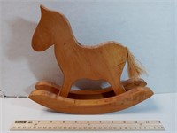 F5) Wooden Rocking Horse Decoration