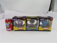 3 figurines Funko DORBZ