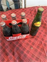 coke bottles and squirt bottle