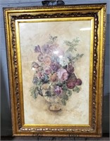 (W) "Old World Bouquet" Print by  Marilyn Hageman