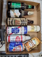 Vintage beer bottles / cans