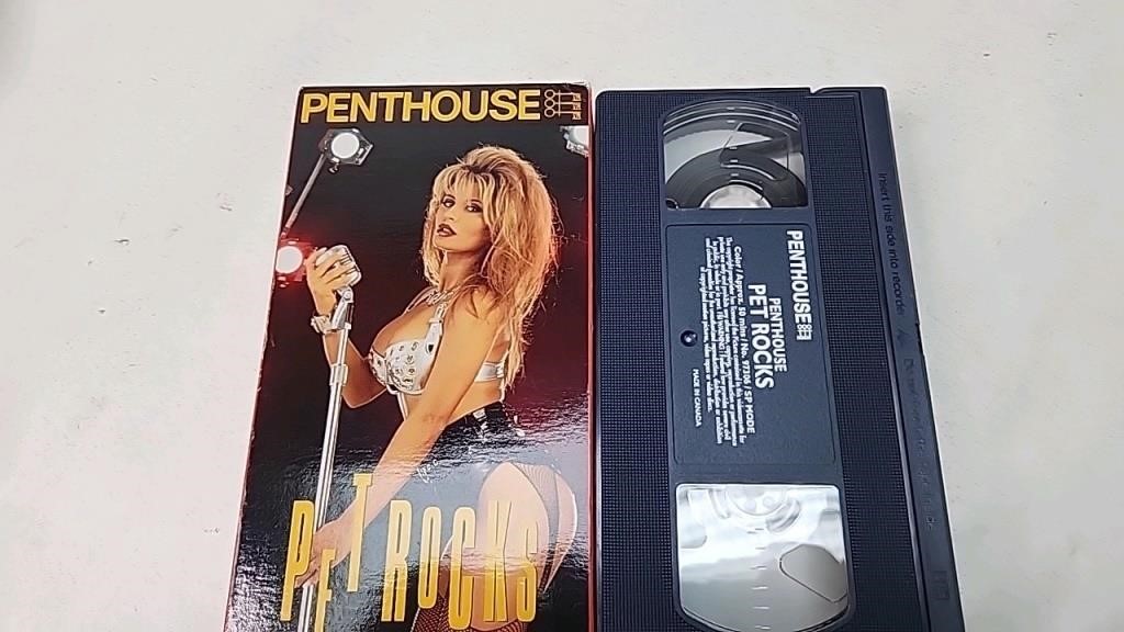 Penthouse pet rocks VHS tape