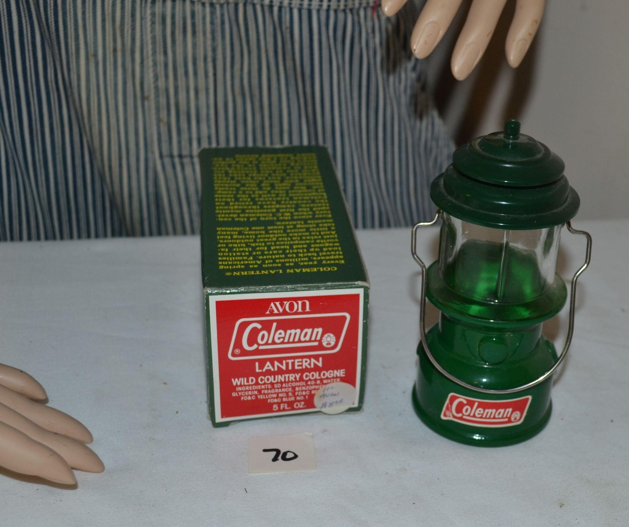 Coleman Lantern Avon Bottle