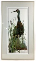 Neil Adamson Signed Print ' Sandhill Crane'