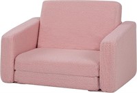 Flip Out Foam Kid Sofa Chair,2 in 1 Convertible So