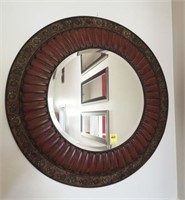 ROUND BEVELED DECOR MIRROR