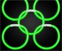 10 Inch Glow Stick Bracelets Green