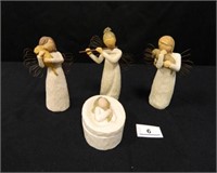 Willow Tree Figurines-(3); Willow Tree Trinket