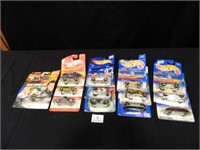 1990's & 2000 Hot Wheels Toy Replica Cars; (13);
