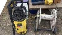 Karcher Electric power Washer and Hose Reel