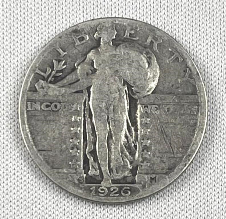 1926-S Standing Liberty Silver Quarter