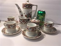 11pc Collector's China Tea Set