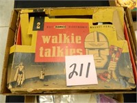 1953 Remco Walkie Talkies w/ Orig. Box