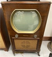 Vintage Motorola wooden tv
