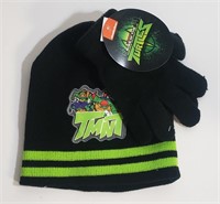 TEENAGE MUTANT NINJA TURTLES TOQUE & GLOVES SET